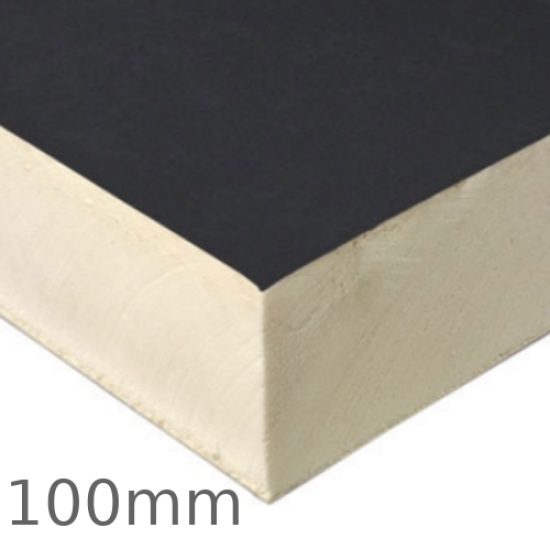 100mm Recticel Powerdeck U PIR Insulation Board for Flat Roof Hot Applied Systems - pack of 5