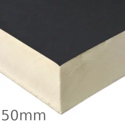 50mm Recticel Powerdeck U PIR Insulation Board for Flat Roof Hot Applied Systems - pack of 10