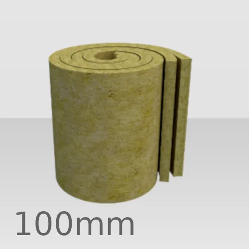 100mm Rockwool Twin Roll Loft Insulation