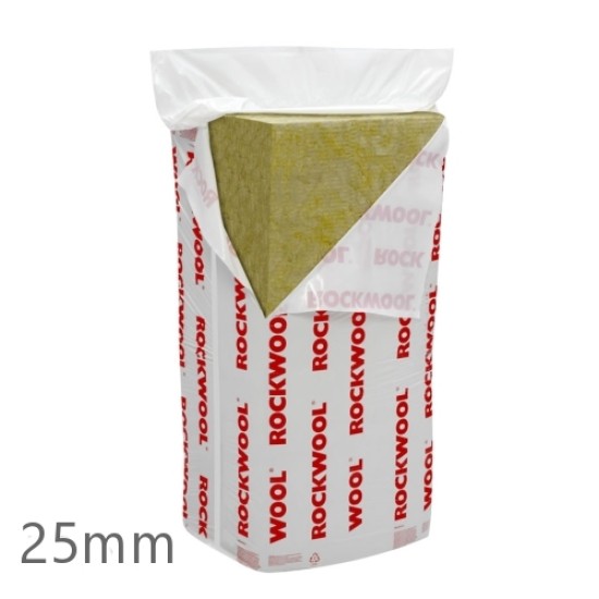 25mm Rockwool RWA45 Slab (Prorox SL920) - pack of 16