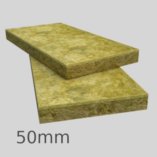 50mm Rockwool Rainscreen Duo Slab (pack of 8) - pallet of 12