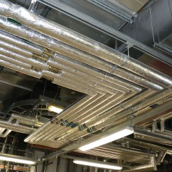 140mm Bore 25mm Thick Rockwool RockLap Pipe Insulation 140mm Bore 25mm Thick Rockwool RockLap Pipe Insulation