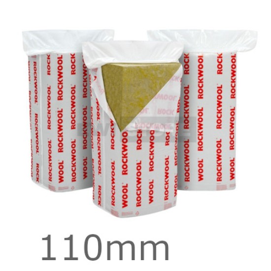 110mm Rockwool Dual Density Slab for Insulated Renders (pack of 2)