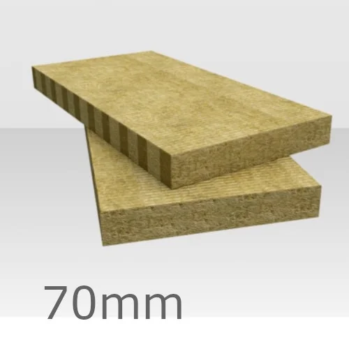 70mm Rockwool Flexi Insulation Slab - 1200mm x 600mm (pack of 8) 70mm Rockwool Flexi Insulation Slab - 1200mm x 600mm (pack of 8)