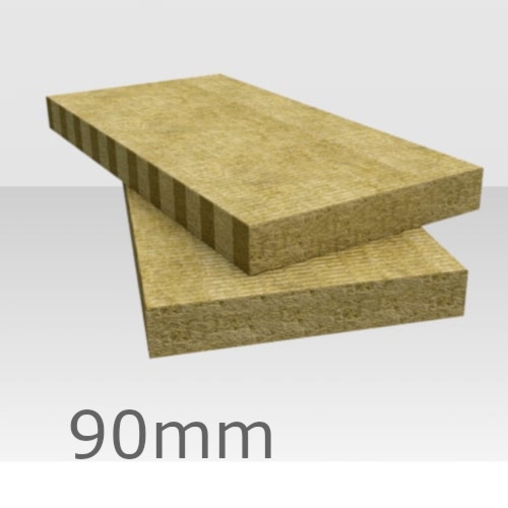 90mm Rockwool Flexi Insulation Slab 1200mm x 600mm Mineral Wool