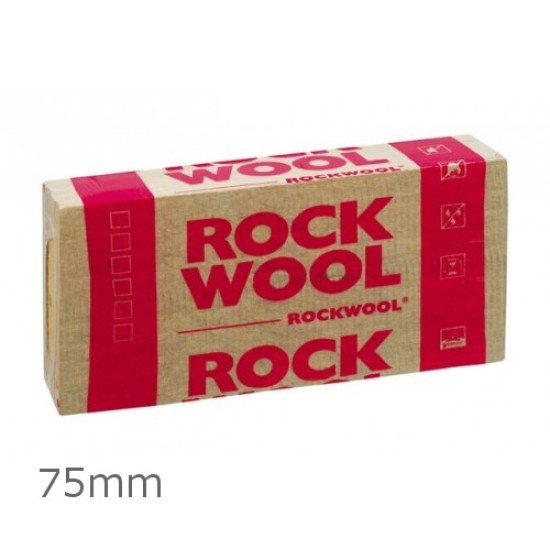 75mm Rockwool Full Fill Cavity Insulation Batt (pack of 9)