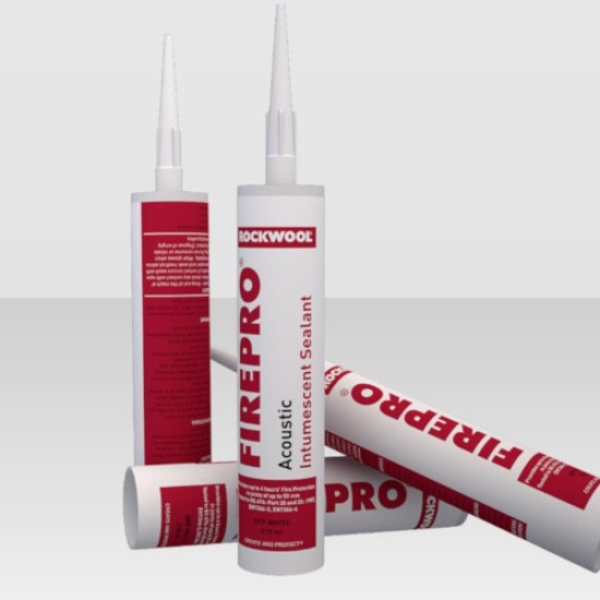 Rockwool Firepro Acoustic and Intumescent Sealant - 310ml