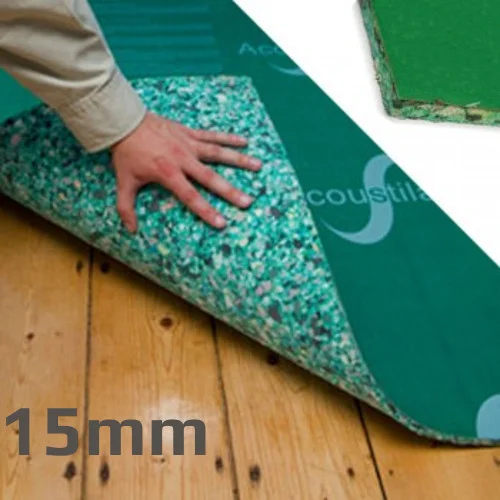 15mm Acoustilay 15 Sound Reduction Flooring Underlayment 15mm Acoustilay 15 Sound Reduction Flooring Underlayment