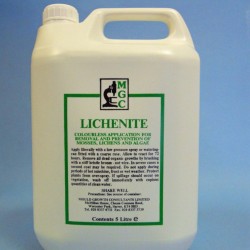 Lichenite - 5 litres - Eradication and Prevention of Mosses, Lichens and Algae Growths Lichenite - 5 litres - Eradication and Prevention of Mosses, Lichens and Algae Growths