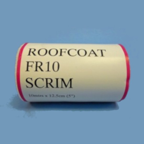 Roofcoat FR10 Scrim (White) - 10m x 12.5cm