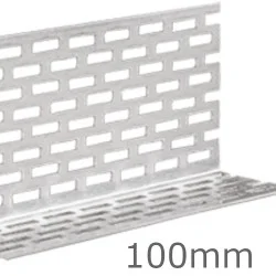 100mm Aluminium Perforated Closure for Cedral - 2.5m length