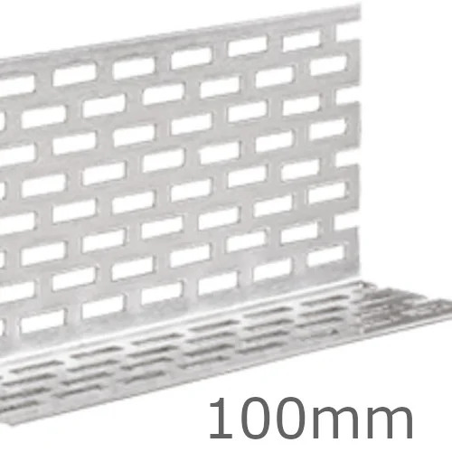 100mm Aluminium Perforated Closure for Cedral - 2.5m length 100mm Aluminium Perforated Closure for Cedral - 2.5m length