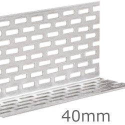 40mm Aluminium Perforated Closure for Cedral - 2.5m length 40mm Aluminium Perforated Closure for Cedral - 2.5m length