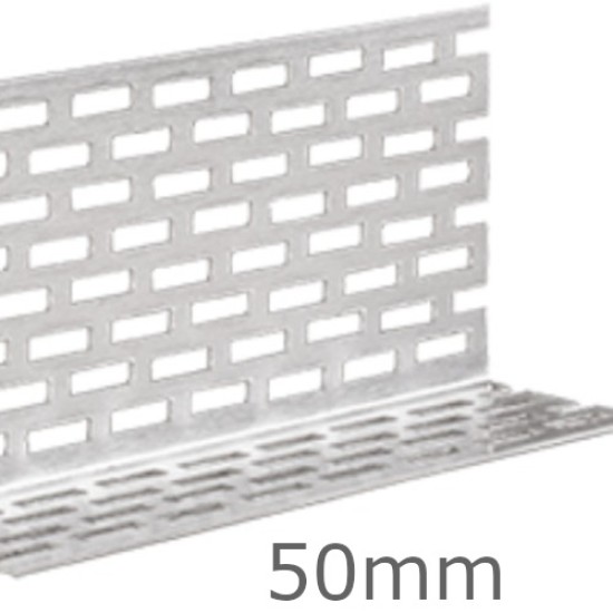 50mm Aluminium Perforated Closure for Cedral - 2.5m length