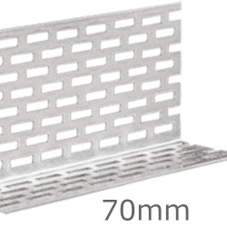 70mm Aluminium Perforated Closure for Cedral - 2.5m length 70mm Aluminium Perforated Closure for Cedral - 2.5m length
