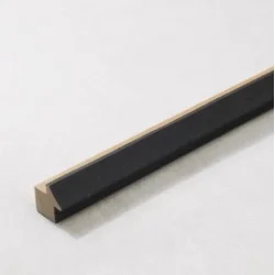 Millboard Envello Shadow Line Plus Internal Corner Profile - Burnt Cedar - 38mm x 38mm x 3050mm