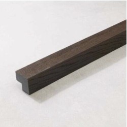 Millboard Envello Board and Batten Square Corner Profile - Antique Oak - 50mm x 50mm x 3050mm Millboard Envello Board and Batten Square Corner Profile - Antique Oak - 50mm x 50mm x 3050mm