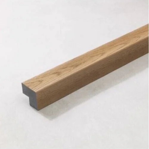 Millboard Envello Board and Batten Square Corner Profile - Golden Oak - 50mm x 50mm x 3050mm Millboard Envello Board and Batten Square Corner Profile - Golden Oak - 50mm x 50mm x 3050mm