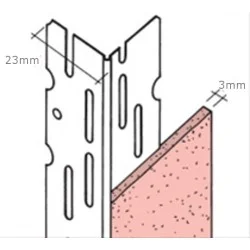 2400mm Speedline Thin Coat Angle Bead (pack of 50)