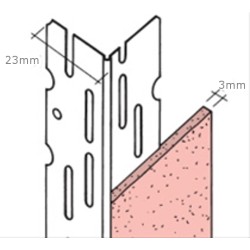 3000mm Speedline Thin Coat Angle Bead (pack of 50). 3000mm Speedline Thin Coat Angle Bead (pack of 50).