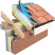 100mm Unilin ECO360 MA Sarking PIR Insulation Board - 1200mm x 2400mm - Pack of 4