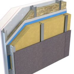 125mm Unilin Stonewool SW/RS Insulation Slab - Ventilated Rainscreen Cladding - 1200mm x 600mm - Pack of 2 125mm Unilin Stonewool SW/RS Insulation Slab - Ventilated Rainscreen Cladding - 1200mm x 600mm - Pack of 2