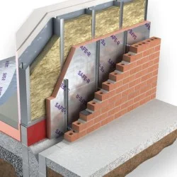 120mm Unilin Safe-R SR/FB Phenolic Insulation Framing Board (pack of 3)