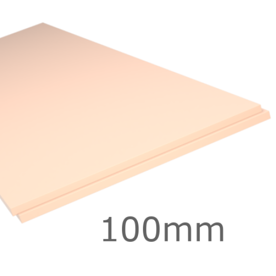 100mm Unilin XPS 300 Extruded Polystyrene Board (pack of 4) - 1250mm x 600mm