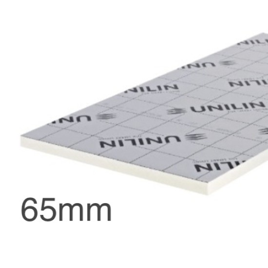 65mm Unilin XT/PR-UF PIR Rigid Insulation Board - 1200mm x 2400mm