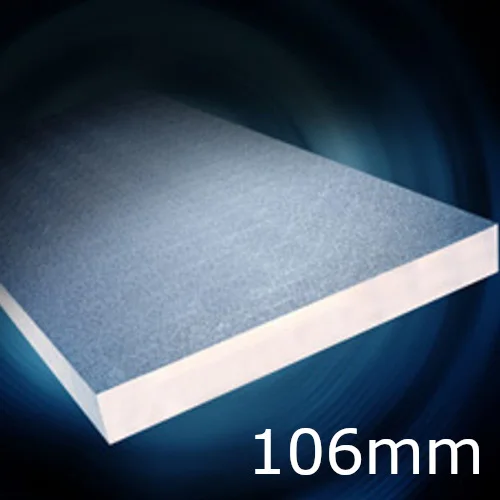 106mm Unilin Xtroliner XO/STP PIR Soffit Plus Board - (100mm PIR Board and 6mm Building Panel) 106mm Unilin Xtroliner XO/STP PIR Soffit Plus Board - (100mm PIR Board and 6mm Building Panel)
