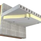 126mm Unilin Xtroliner XO/STP PIR Soffit Plus Board - (120mm PIR Board and 6mm Building Panel) 126mm Unilin Xtroliner XO/STP PIR Soffit Plus Board - (120mm PIR Board and 6mm Building Panel)