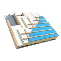 125mm Unilin XtroLiner XO/SK Sarking Warm Roof PIR Insulation Board - 1200mm x 2400mm - Pack of 3