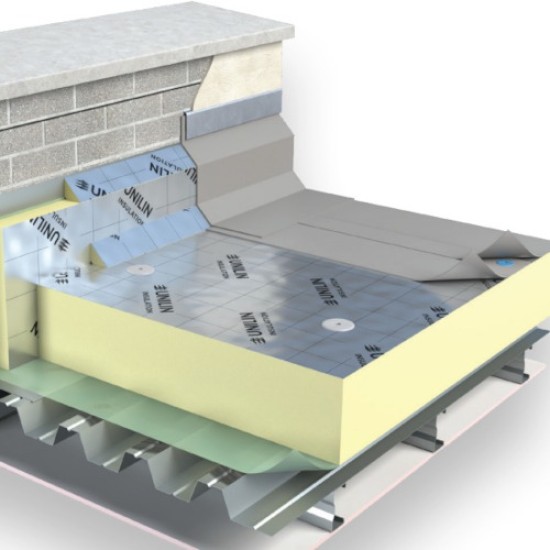 100mm Unilin Thin-R FR/ALU Flat Roof PIR Insulation Board (pack of 4)