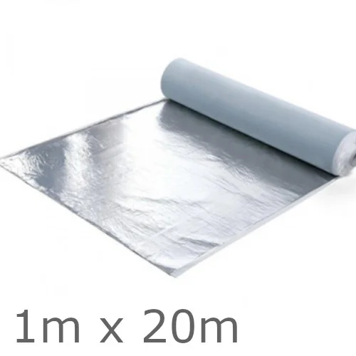 Visqueen Fully Bonded Vapour Barrier - 1m x 20m Visqueen Fully Bonded Vapour Barrier - 1m x 20m