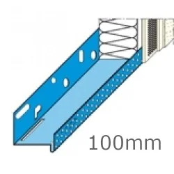 100mm Stainless Steel Base Track (pack of 10).