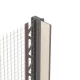 9mm Frameseal Bead with Protecting Lip and Mesh - length of 3m - article 37929