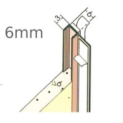 6mm PVC Window Frameseal Beads (pack of 50). 6mm PVC Window Frameseal Beads (pack of 50).