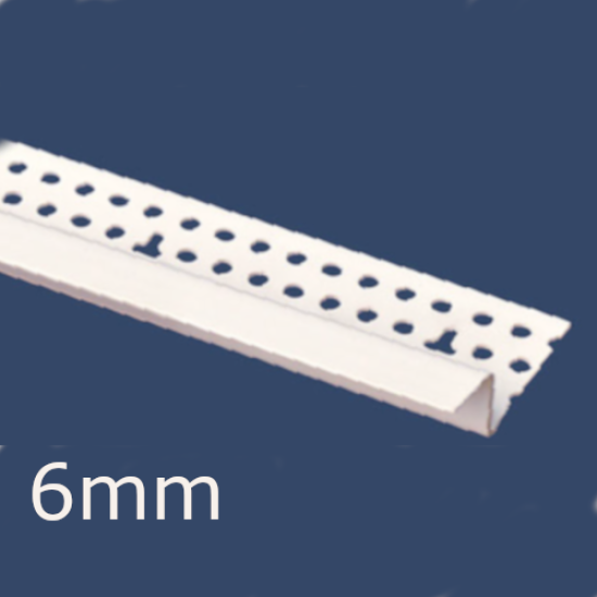 6mm PVC Shadow Gap Profile (pack of 10).