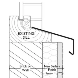 90mm Aluminium Window Sill Extensions WEC 761 (with full end caps - pair) - 2.5m Length 90mm Aluminium Window Sill Extensions WEC 761 (with full end caps - pair) - 2.5m Length