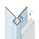 Aluminium Facade Corner Profile Without Covered Cutting Edges - Profile 9080 - length of 2.5m - pack of 10 Aluminium Facade Corner Profile Without Covered Cutting Edges - Profile 9080 - length of 2.5m - pack of 10