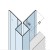 Aluminium Facade Corner Profile Without Covered Cutting Edges - Profile 9402 - length of 2.5m - pack of 10