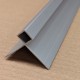 Aluminium Facade Corner Profile Without Covered Cutting Edges - Profile 9461 Anodised Finish - length of 3m - pack of 10