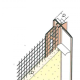 9mm Mesh Wing PVC Window Frameseal Beads (pack of 50). Profile 37909