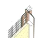 9mm Mesh Wing PVC Window Frameseal Beads (pack of 50). Profile 37909 9mm Mesh Wing PVC Window Frameseal Beads (pack of 50). Profile 37909