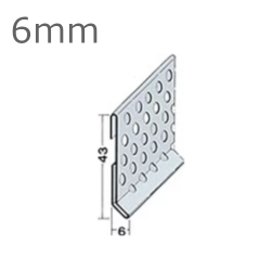 6mm Stainless Steel Full System Horizontal Joint Clip (pack of 10).