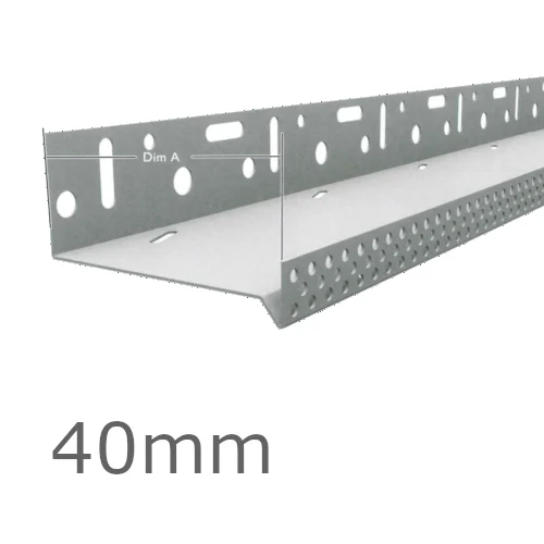 40mm Aluminium Vented Base Track - for timber construction. 40mm Aluminium Vented Base Track - for timber construction.