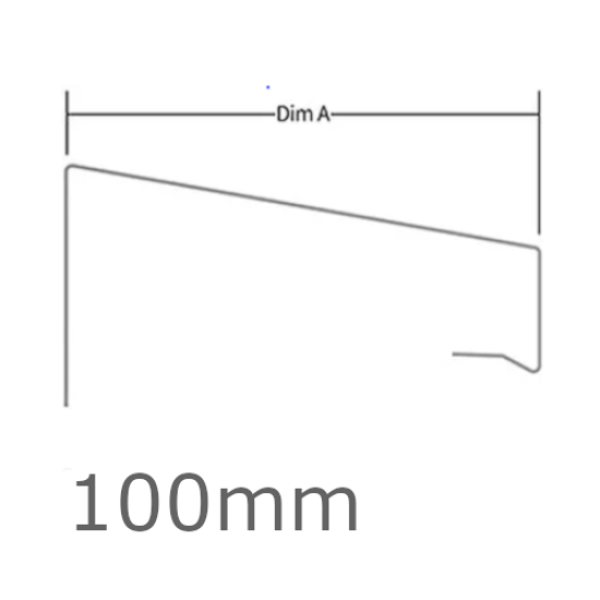 100mm WEC 771 OverTrim Profile - 2.5m length