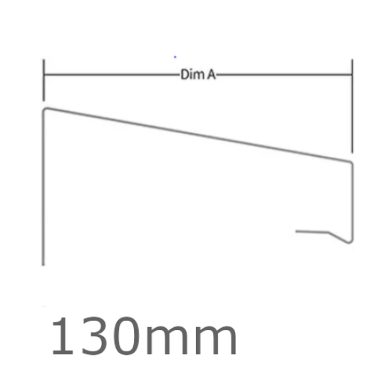 130mm WEC 771 OverTrim Profile - 2.5m length