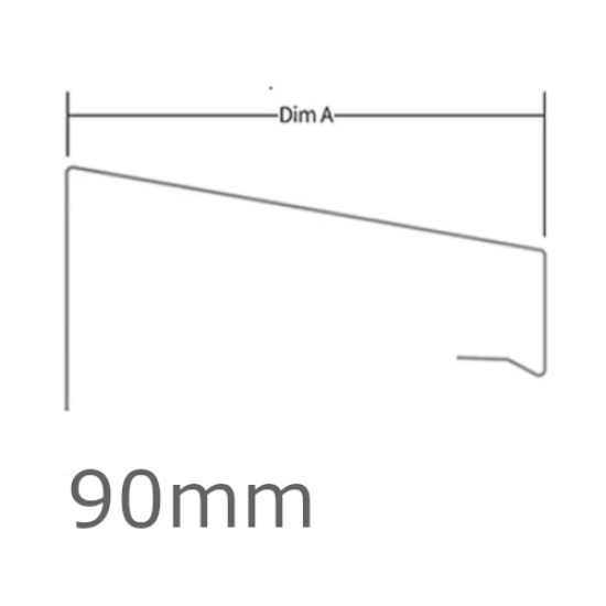 90mm WEC 771 OverTrim Profile - 2.5m length