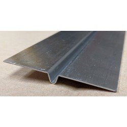 62mm x 6mm x 6mm Aluminium Mill Finish Bird Beak Facade Joint Profile -  length of 2.5m - pack of 20 62mm x 6mm x 6mm Aluminium Mill Finish Bird Beak Facade Joint Profile -  length of 2.5m - pack of 20